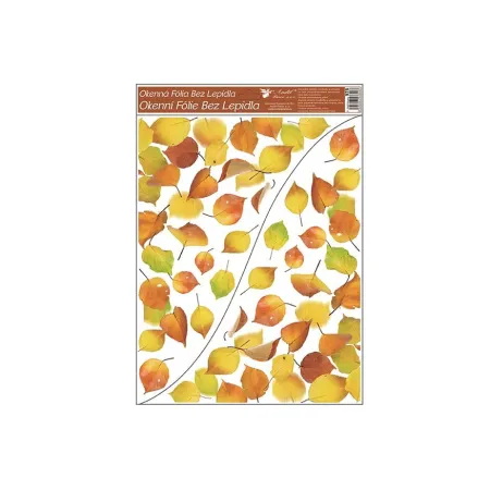 Okenní fólie 975 rohová 42x30 cm, podzimní listí