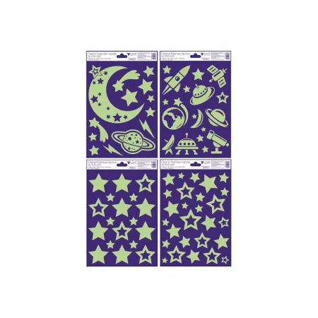 Okenní fólie 991 plastická svíticí ve tmě 20x30cm