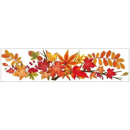 Okenní fólie ANDĚL 881 podzimní listí 64x15cm