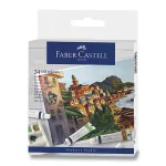 Olejové barvy Faber-Castell 24 barev, tuba 9 ml