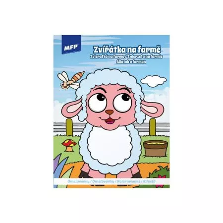 Omalovánky MFP A4 Zvířátka na farmě 210x276mm/16 - 5301139