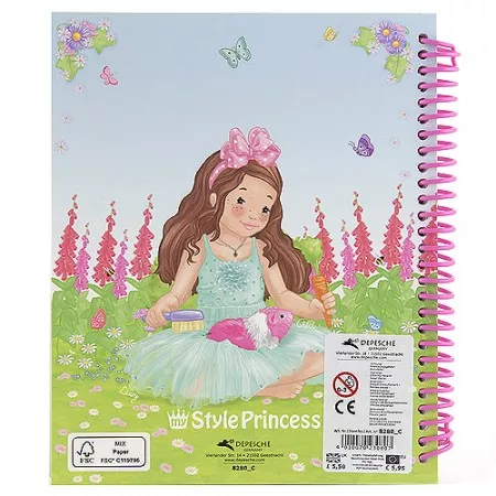 Omalovánky My Style Princess Princezna Mimi, králíček Nelly a kuřátko Ella