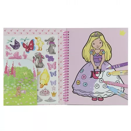 Omalovánky My Style Princess Princezna Mimi, králíček Nelly a kuřátko Ella