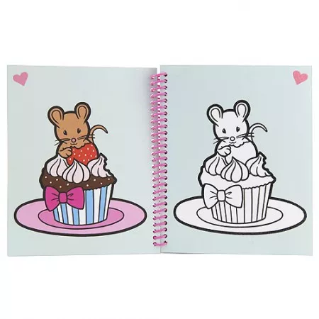 Omalovánky My Style Princess Princezna Mimi, králíček Nelly a kuřátko Ella