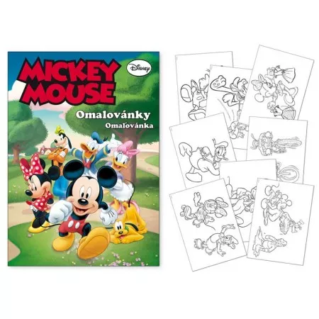 Omalovánky pro děti MFP A4 Disney (Mickey)