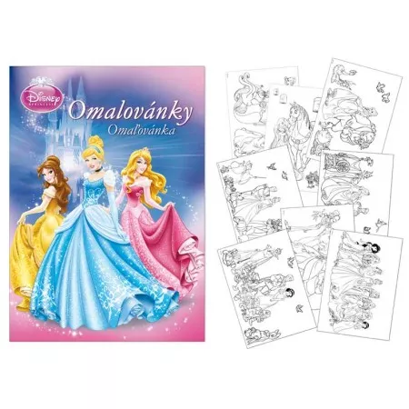 Omalovánky pro děti MFP A4 Disney (Princess)