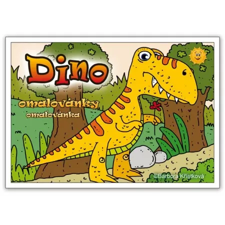 Omalovánky pro děti MFP A5 Dino