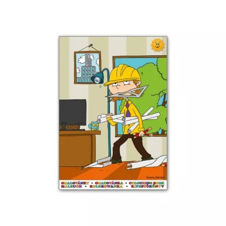 Omalovánky pro děti MFP A5 Povolání 2