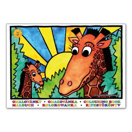 Omalovánky pro děti MFP A5 Safari