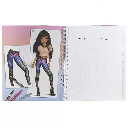 Omalovánky Top Model Miju/Christy/Hayden