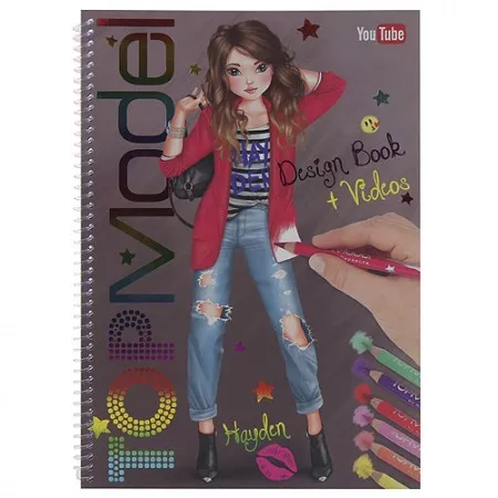 Omalovánky Top Model S možností uploadovat design