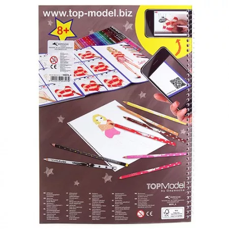 Omalovánky Top Model S možností uploadovat design