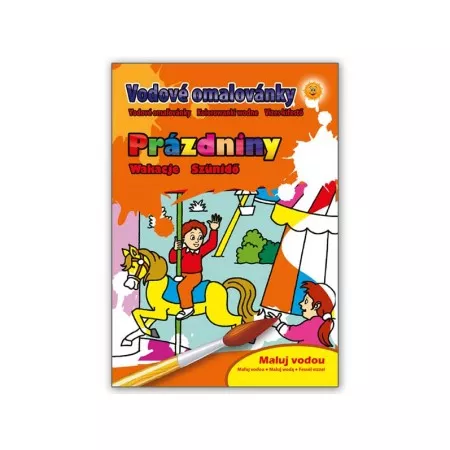 Omalovánky vodové MFP Prázdniny 205x290 16s