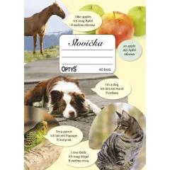 OP1460 Sešit na slovíčka A5 40 listů