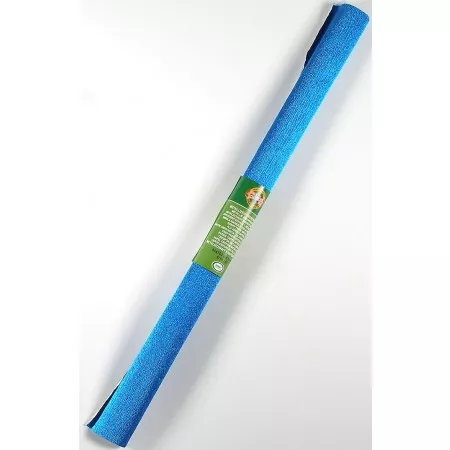 Papír krepový 9755/82 metalizovaný modrý