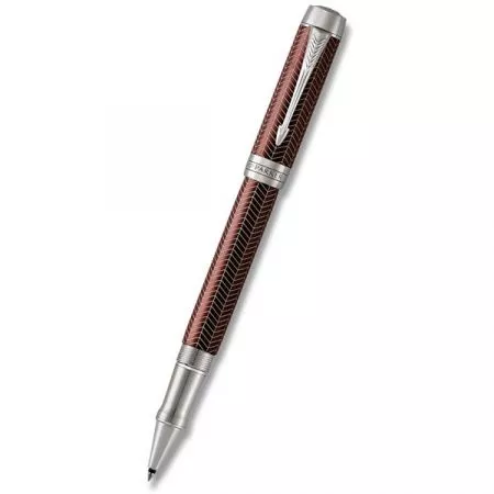 Parker Duofold Prestige Burgundy Chevron roller