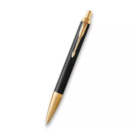 Parker IM Premium Black GT kuličkové pero, dárková kazeta se zápisníkem