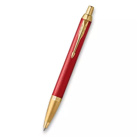 Parker IM Premium Red GT kuličkové pero, dárková kazeta se zápisníkem