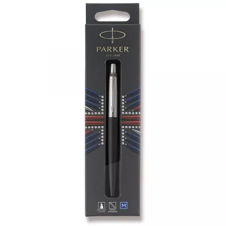 Parker Jotter Bond Street Black CT kuličková tužka, blistr