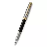 Parker Sonnet Premium Metal Black GT plnicí pero 18K hrot F