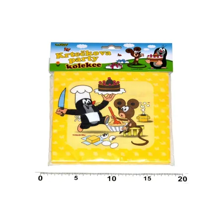 Párty ubrousek W171008 Krtek a kamarádi 12ks, 33cm