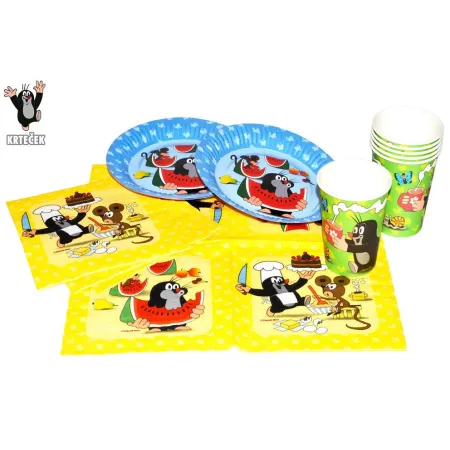 Párty W171004 set Krtek a kamarádi 18 ks