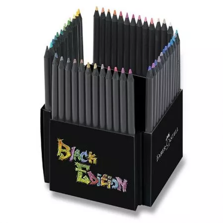 Pastelky Faber-Castell Black Edition 50 barev Extra Soft