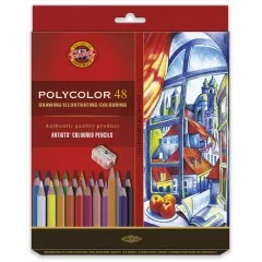 Pastelky Koh-i-noor 3836 Polycolor 48 odstínů