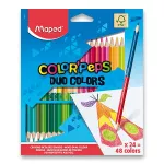 Pastelky Maped Color'Peps Duo oboustranné pastelky, 48 barev