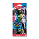 Pastelky Maped Color'Peps Monster 12 barev