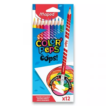 Pastelky Maped Color'Peps Oops 12 barev