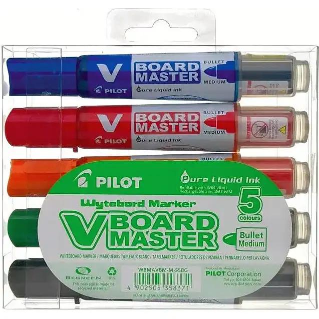 Refill per marcatori cancellabili Pilot V-Board Master arancione