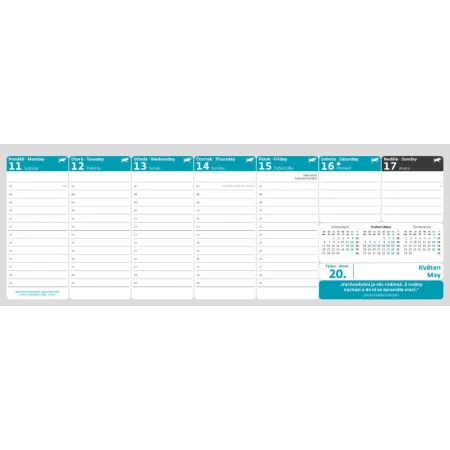 Plánovací kalendář Manager Professional (S59-26)