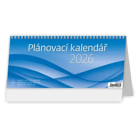 Plánovací kalendář MODRÝ (S64-26)
