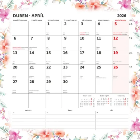 Plánovací kalendář (N176-26)