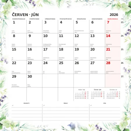 Plánovací kalendář (N176-26)