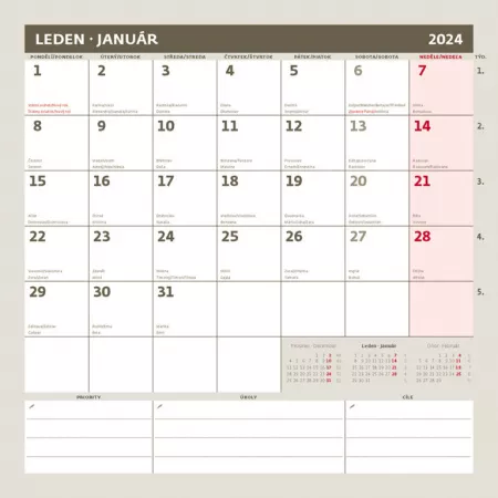 Plánovací kalendář (N179-24)