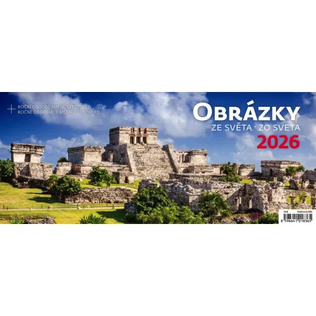 Plánovací kalendář Obrázky ze světa (S54-26)
