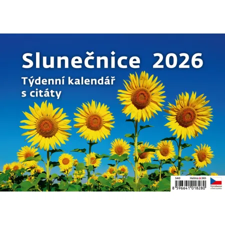 Plánovací kalendář Slunečnice (S40-26)