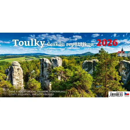 Plánovací kalendář Toulky Českou republikou (S51-26)