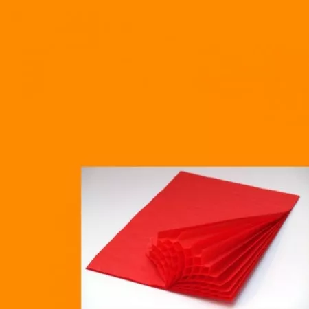 Plástvový papír 30listů oranžový 17,6x24,6cm