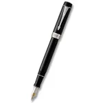 Plnicí pero Parker Duofold Classic Black CT CNT, hrot F