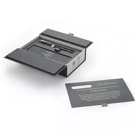 Plnicí pero Parker Duofold Classic Black CT INT, hrot F