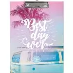 Podložka A4 s klipem Lizzy Good Vibes Best Day Ever 19636506