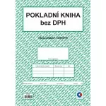 Pokladní kniha bez DPH A4, ET378