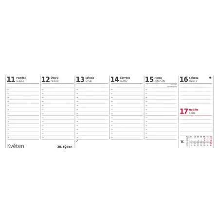 Poznámkový kalendář (S65-26-A)