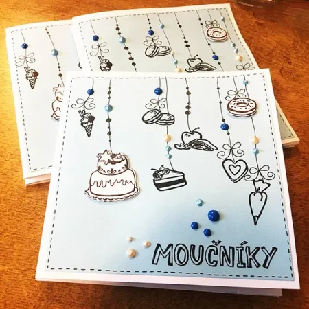 Razítka Stampo Hobby Moučníky, 45 ks