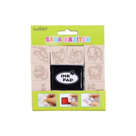 Razítko WIKY W025887 - sada zvířátek
