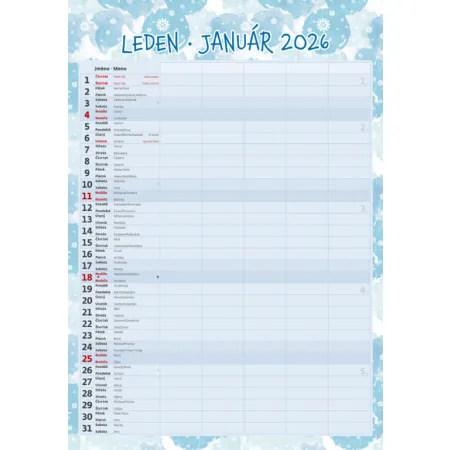 Rodinný plánovač (N200-26)