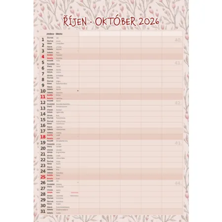 Rodinný plánovač (N200-26)